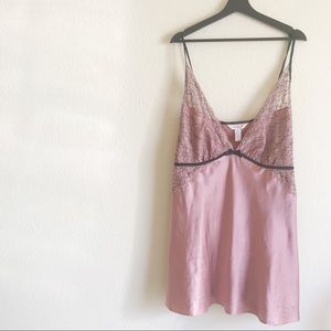 Cacique Plus 26/28 Lingerie Pink Nightgown